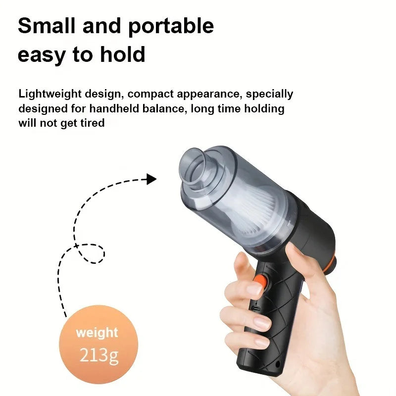 Wireless Car Vacuum Cleaner Cordless Handheld Cleaning Robot Auto Vacuums Strong Suction Cleaner for Car