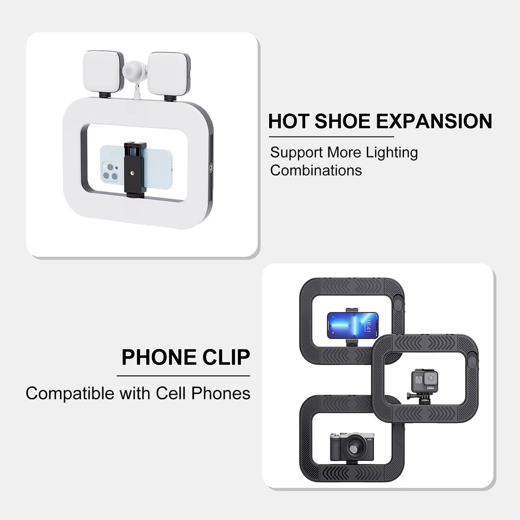 YM200 20W Selfie Portable Phone Rechargeable Ring Light Adjustable Fill Light with Bluetooth Tripod Light Stand for Live Stream