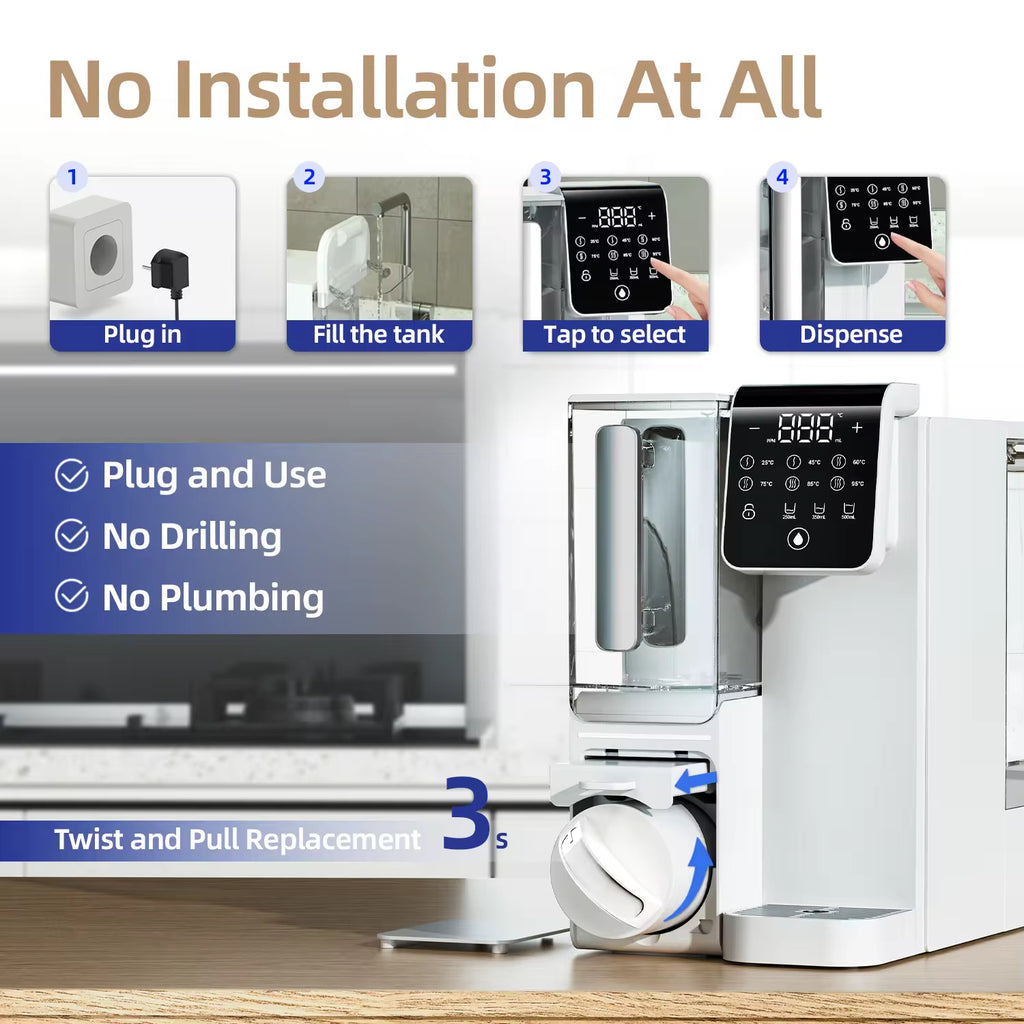 Countertop RO Water Filter System