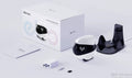 Indoor Security Camera Robot : 2K Pet Camera, Movable Home Robot, Custom Facial Expression, Auto-Recharge, Battery-Operated